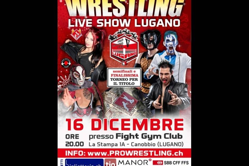 Grande serata di Wrestling a Lugano