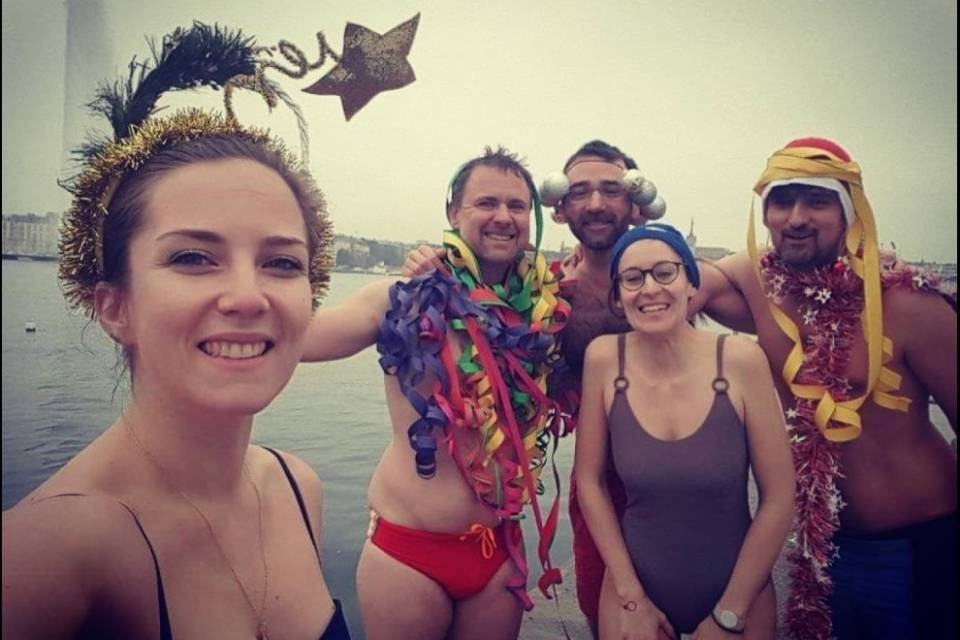 Senza paura per il bagno di Capodanno