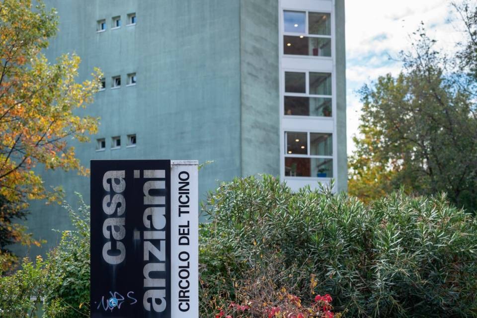 Sementina, 14 ottobre 2020 - Casa per anziani sotto inchiesta - Circolo del Ticino - per covid 19 © CdT/ Chiara Zocchetti