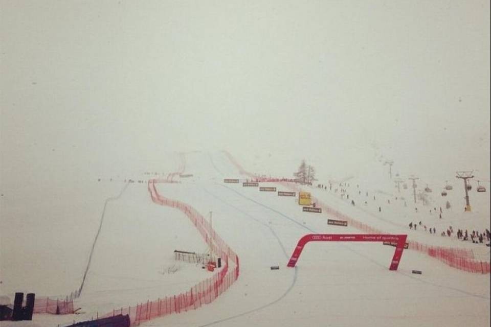 Annullato il Super G femminile di St. Moritz
