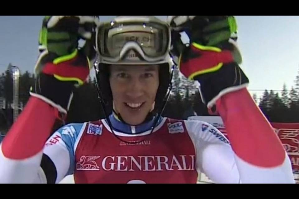 Zenhäusern al comando dello slalom Kitzbühel