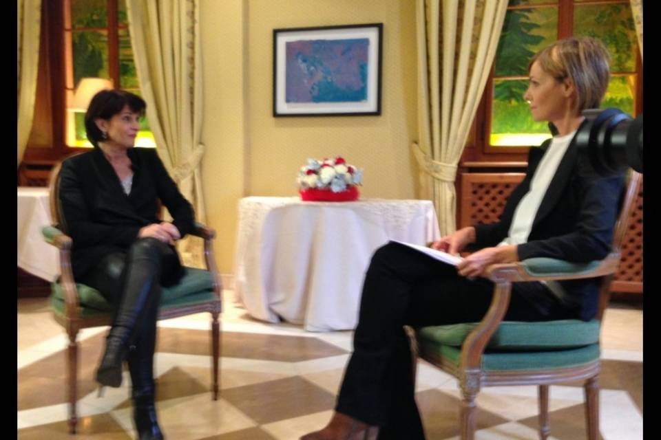Doris Leuthard ad A Fuoco