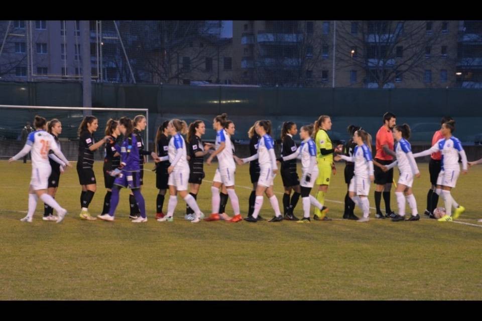 Calcio femminile, pareggio per il Lugano