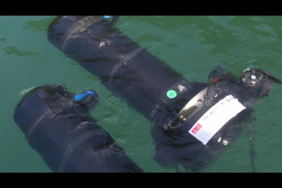 Scooter subacquei per i salvataggi nel Ceresio