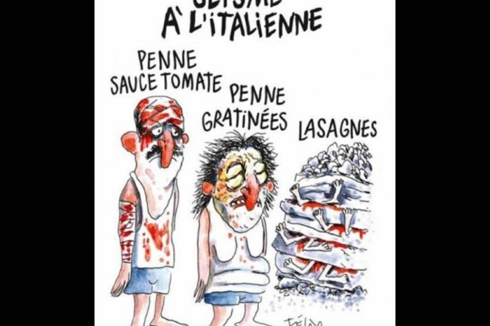 Charlie Hebdo fa arrabbiare l'Italia