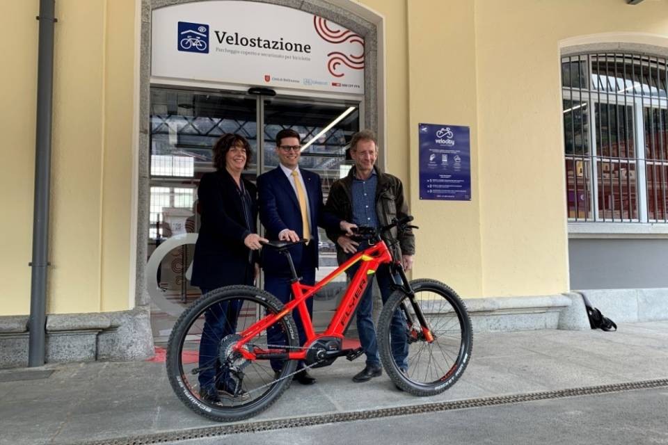 Aperta la prima Velostazione a sud delle Alpi