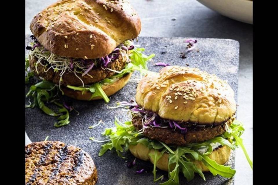 Ecco hamburger e polpette di insetti