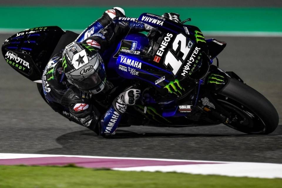 In Qatar brindisi coi calici di... Vinales