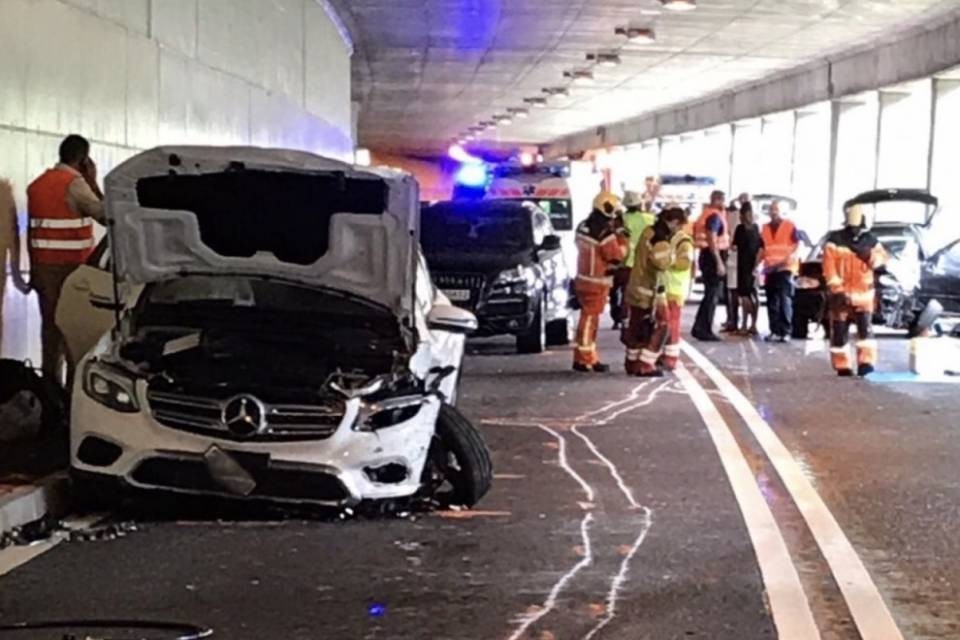 Scontro frontale sull'A13 a Pian San Giacomo