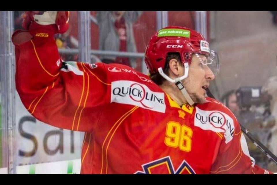 Brutta tegola per il Bienne: Brunner out per tre mesi