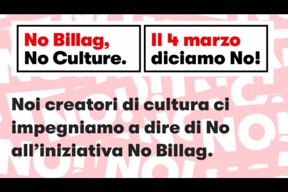 5000 creatori di cultura contro No Billag