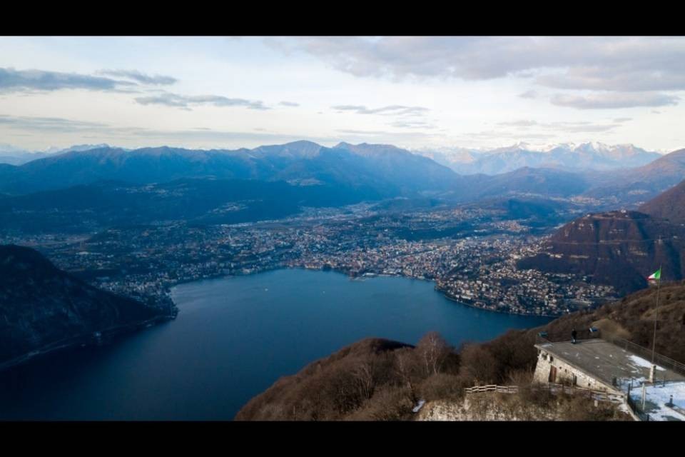 Una Lugano mozzafiato vista dal Sighignola