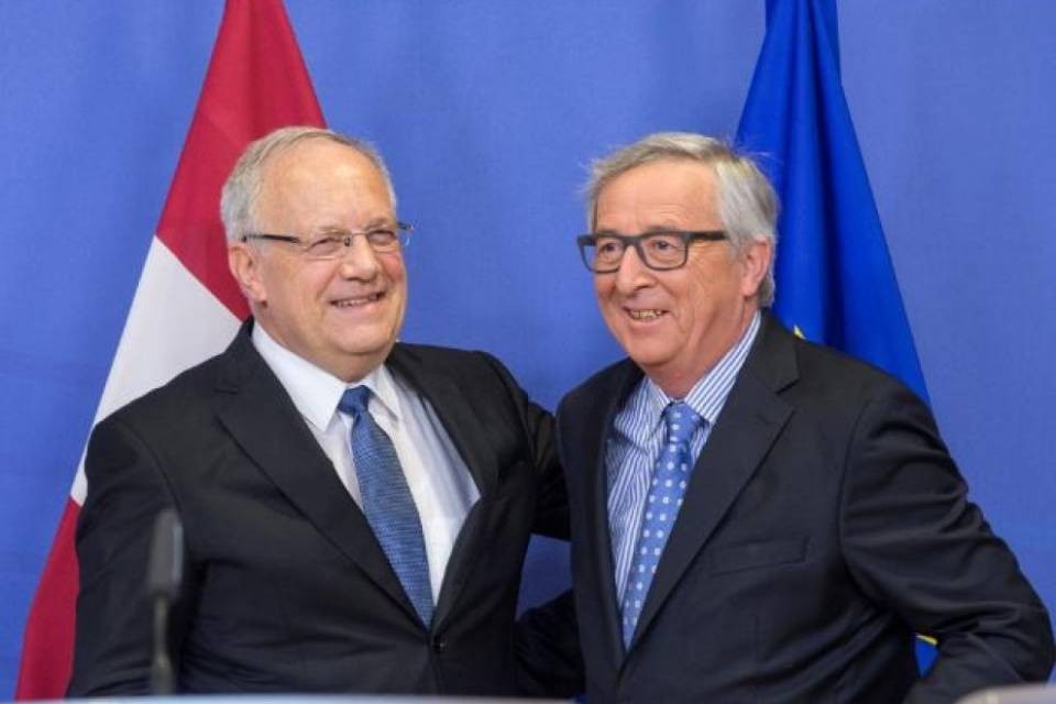Schneider-Ammann ha incontrato Juncker
