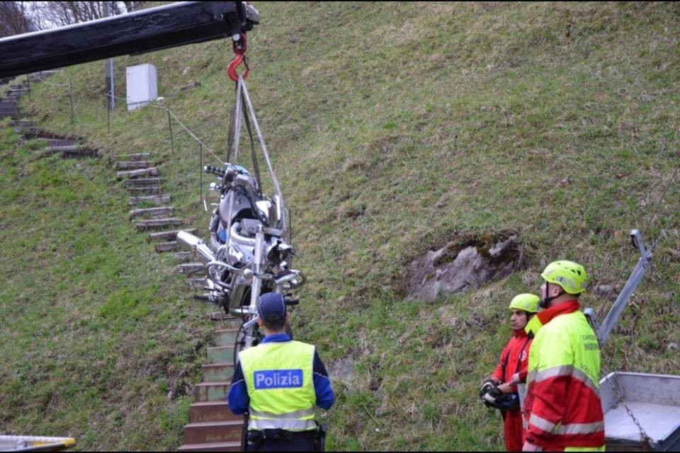 Brutto incidente a Vogorno