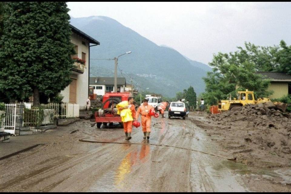 Allarme frane in Valtellina, 150 persone sfollate
