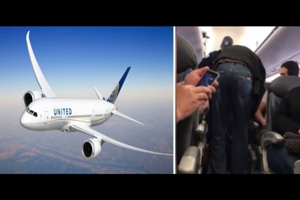 Aereo in overbooking, passeggero sbattuto fuori con forza