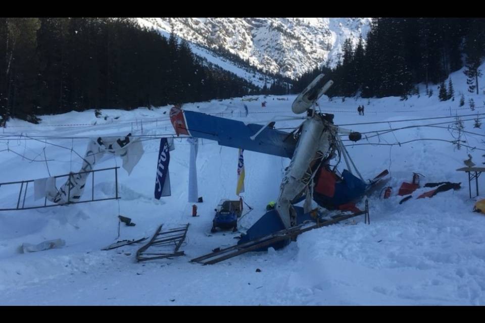 Incidente aereo ad Arosa: è morto anche il pilota
