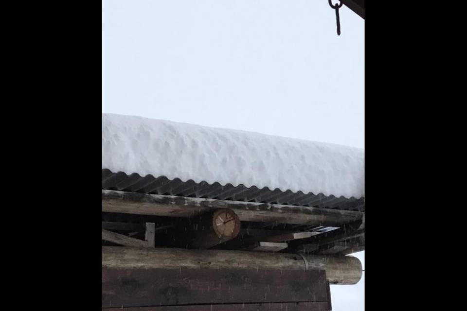 Nord del Ticino sotto la neve