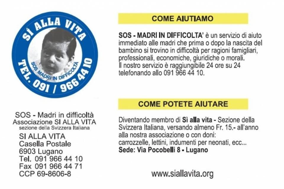 "Aiuti mirati a madri e famiglie per la nascita di 13 bambini"