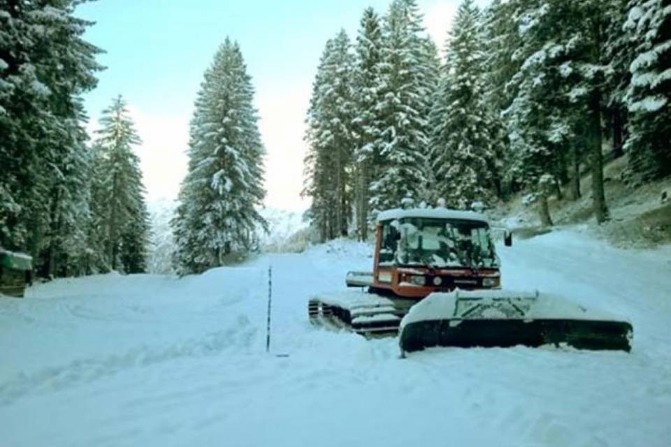 A Campra si scia già
