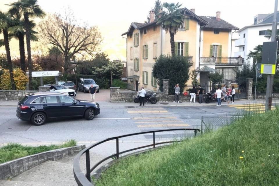 Incidente della circolazione a Lugano