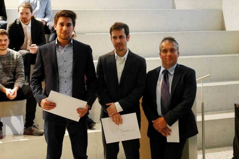 Premiato a Zurigo un diplomato SUPSI