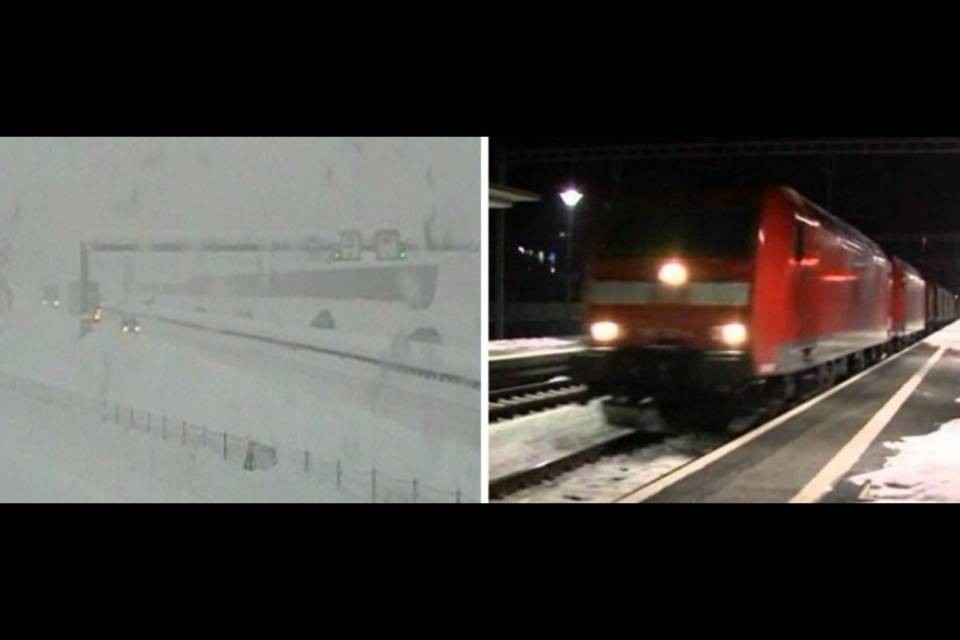 Neve, traffico in tilt