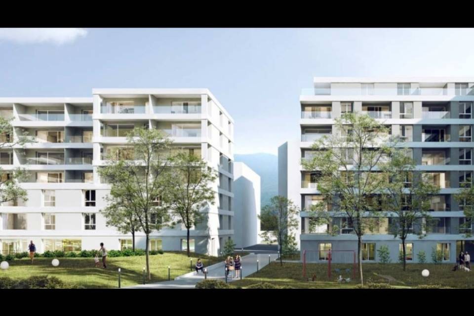 Porza, blitz al cantiere Cornaredo Park