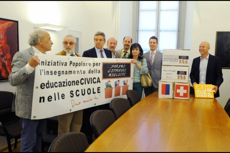 Ora di Civica, primo sì dal Gran Consiglio