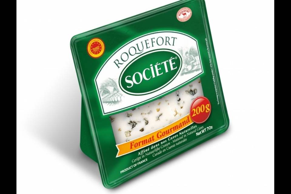 Salmonelle nel formaggio roquefort AOP del marchio "Societé"