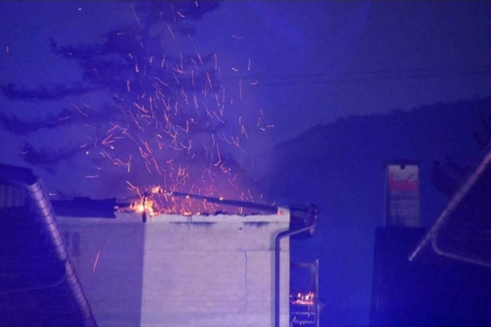 "Le fiamme si vedevano anche da Sagno"