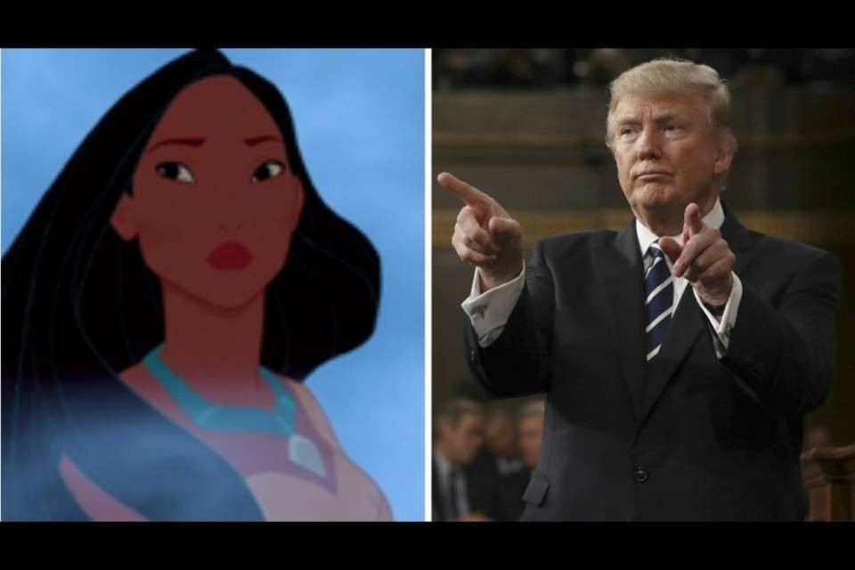 Trump accoglie i Navajo: "Abbiamo Pochaontas al Congresso"