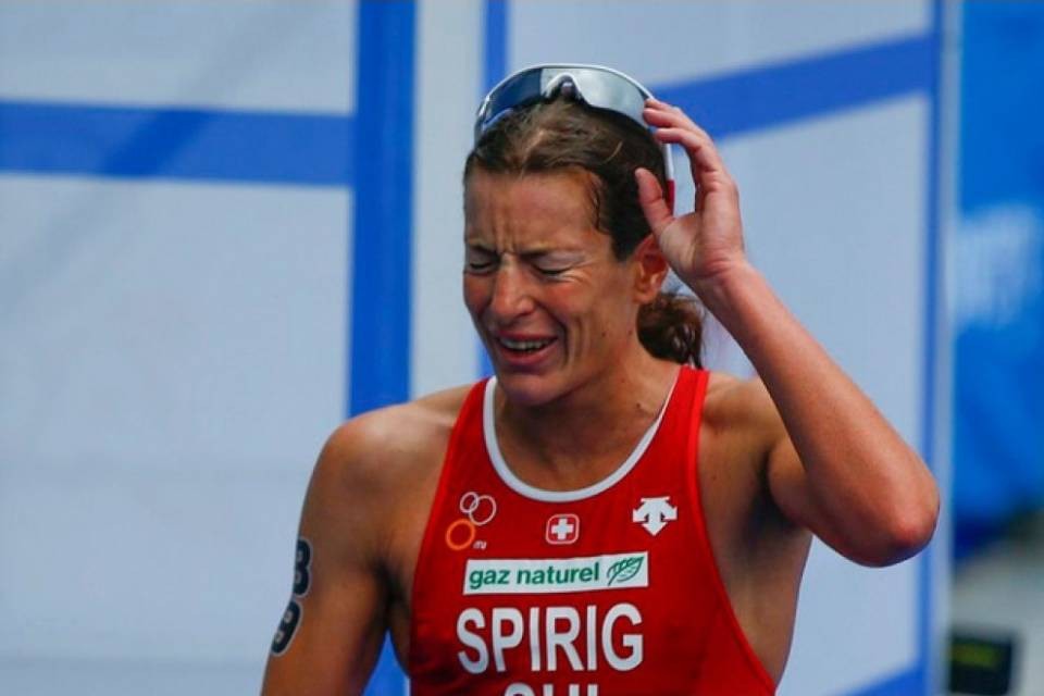 Nicola Spirig d'argento