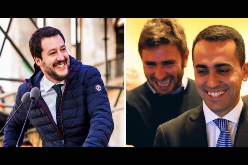 Italia: trionfo M5s e Lega, tonfo Pd