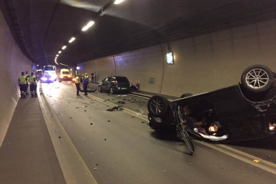 Incidente, chiusa la Vedeggio-Cassarate