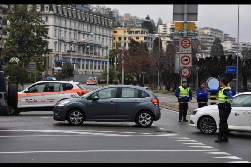 Falso allarme, riaperto il lungolago di Lugano