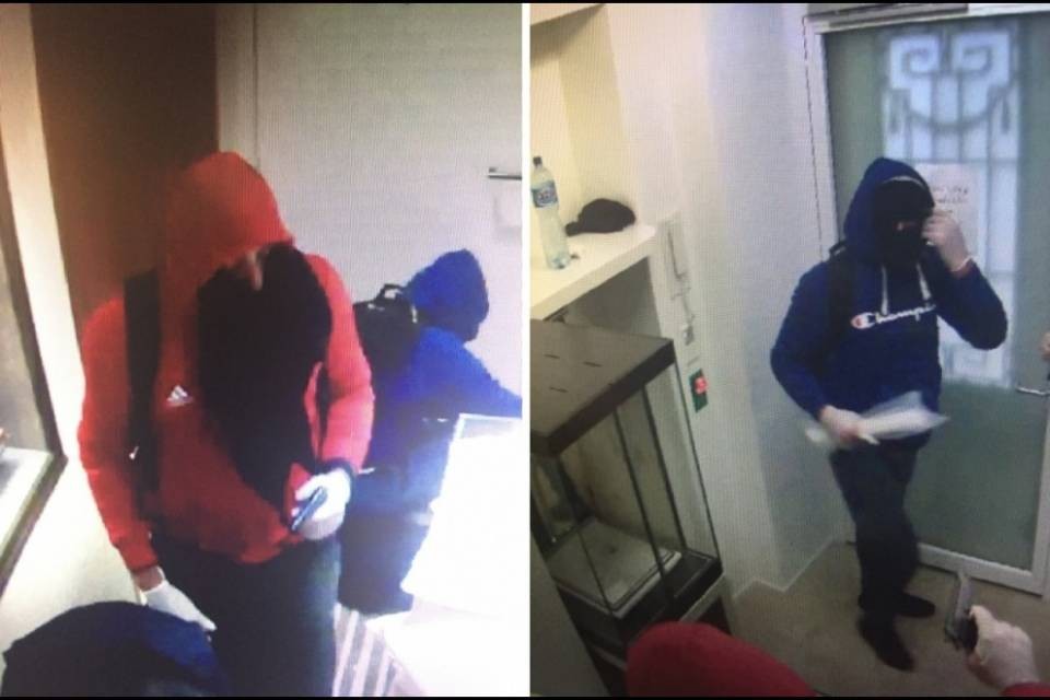 Rapina a Lucerna, si cercano questi due malviventi