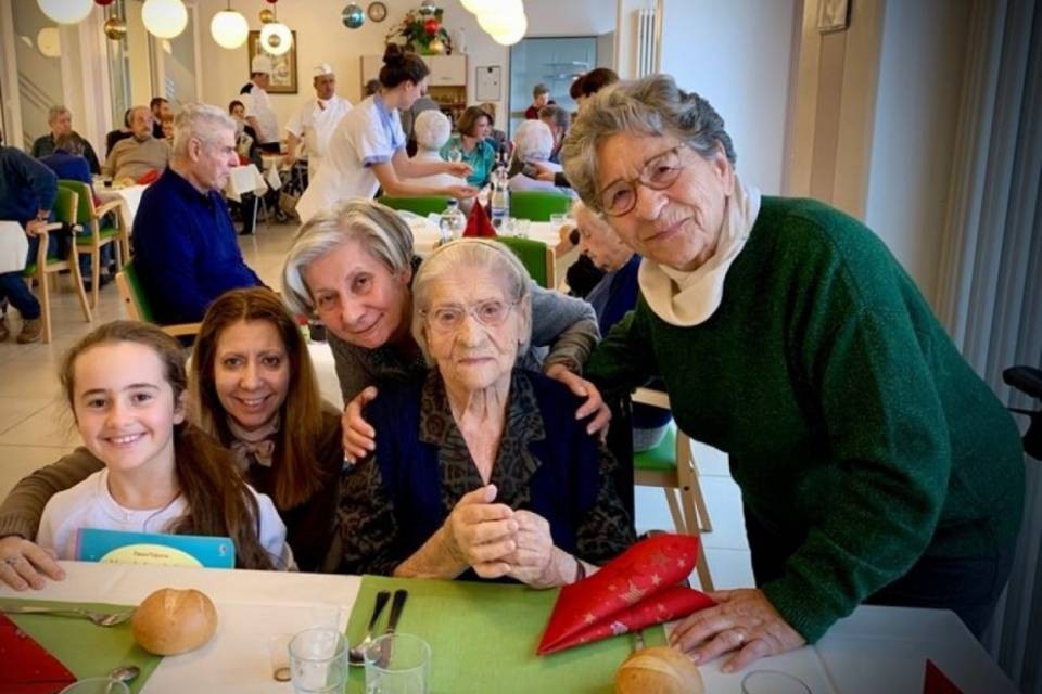 107 candeline per Margherita, la centenaria di Muzzano