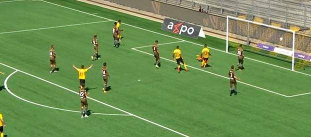 La sfortunata deviazione di Yao sull’innocua conclusione di Lotomba, che ha permesso allo Young Boys di trovare il gol del vantaggio al 32’.