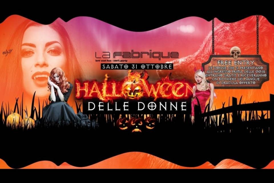 Halloween delle donne a La Fabrique