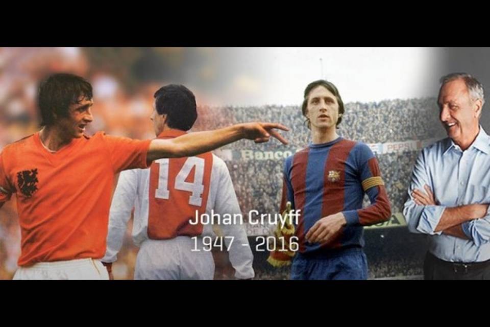 Addio a Johan Cruyff