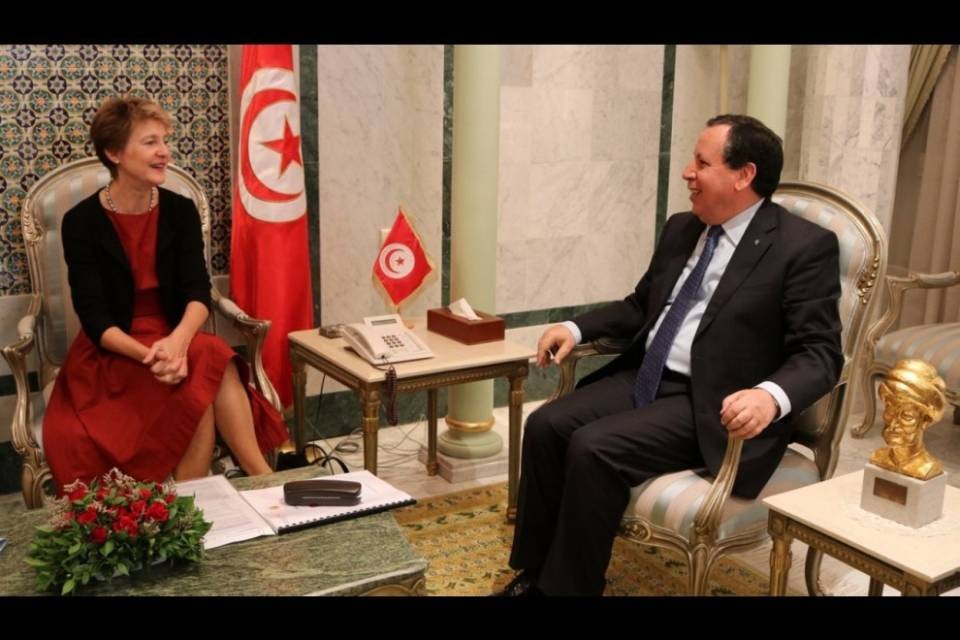 Sommaruga in Tunisia loda il partenariato migratorio