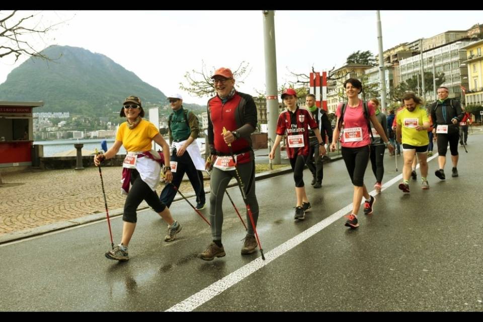 Lungolago chiuso per Walking Lugano