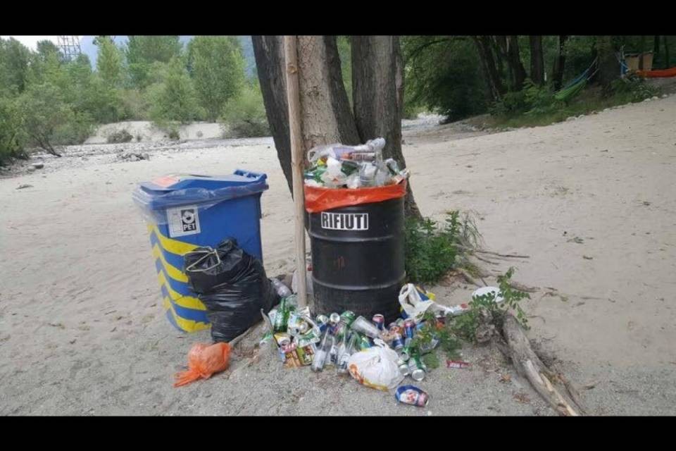 Spiaggetta di Arbedo, già si chiude?
