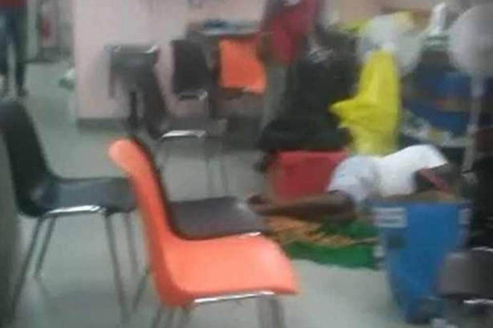 Il video di un richiedente asilo al centro di Camorino