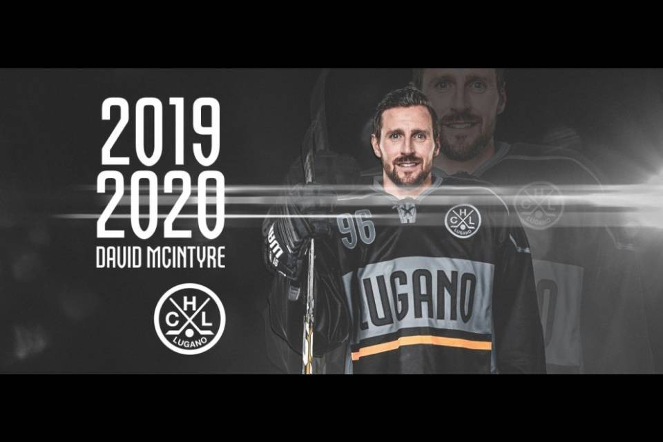 HC Lugano: entra McIntyre, esce Klasen