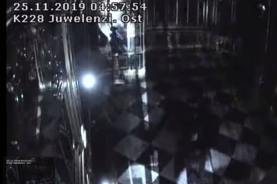 Furto miliardario di Dresda, il video diffuso dalla polizia