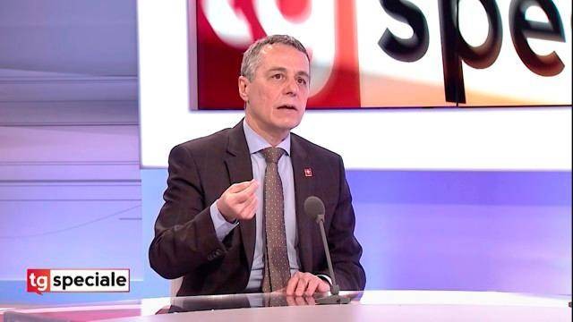 Ignazio Cassis a TeleTicino