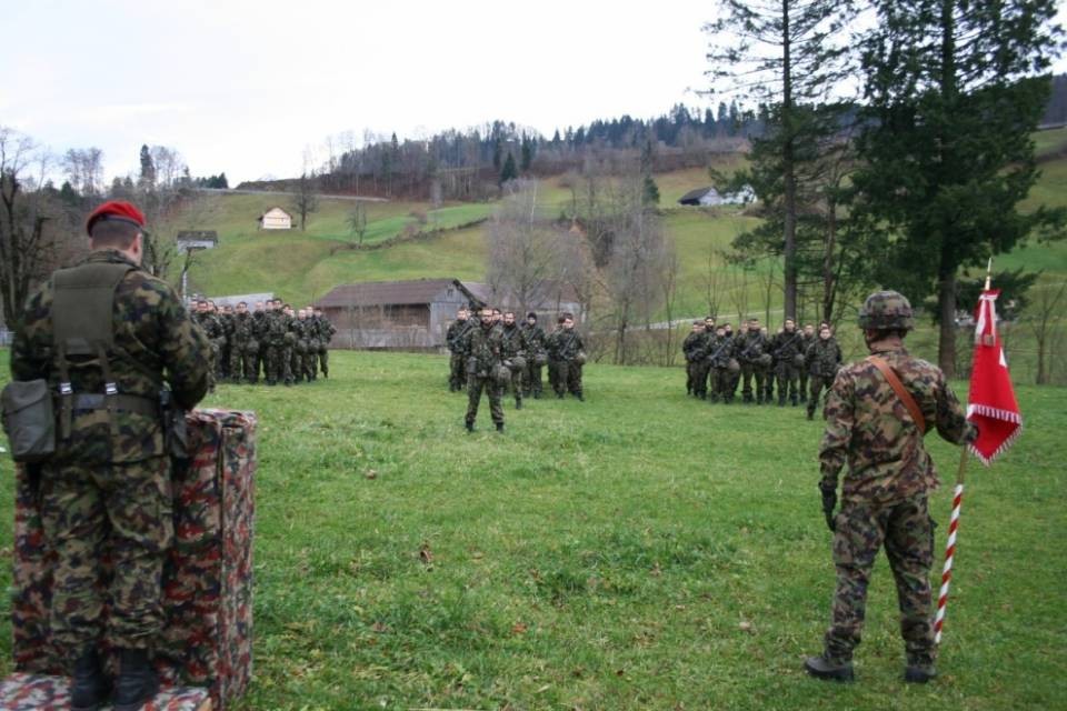 Presa dello stendardo a Frauenfeld