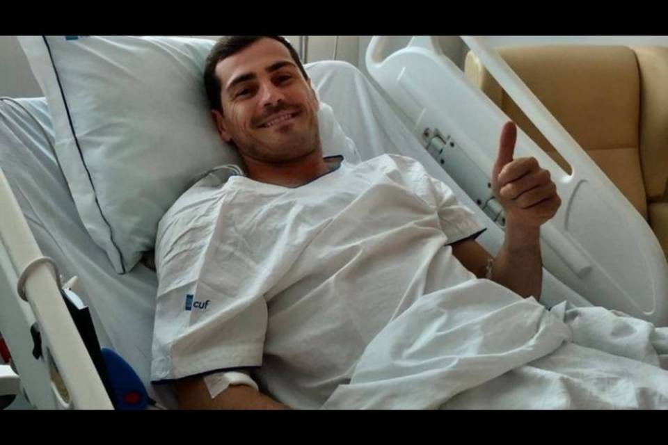 Casillas: "Grande spavento, ma è tutto a posto"